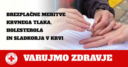 Z brezplačnimi preventivnimi meritvami  nad srčno-žilne bolezni.