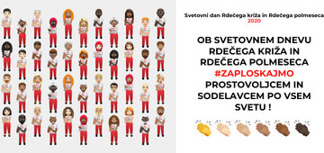 8. maj je svetovni dan Rdečega križa in Rdečega polmeseca.